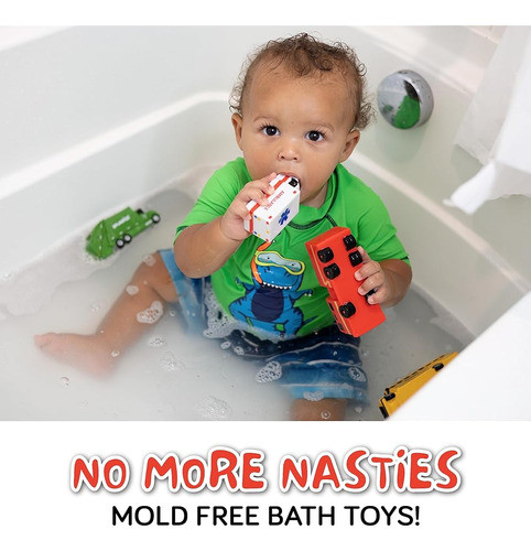~? Juguetes De Baño Combinados De 6 Coches Para Bebés Y Niño 1
