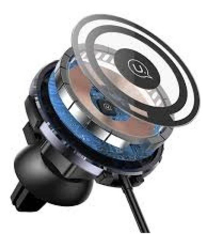 Us-cd164 Cargador Auto Magnético 15w Inalámbrico Ultra Delga 0