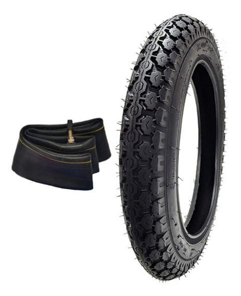 Cubierta Trasera + Camara Moto Zanella Zb 125 0