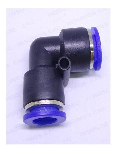 Conector Neumático Codo Plástico Mang 4mm 063-00 1