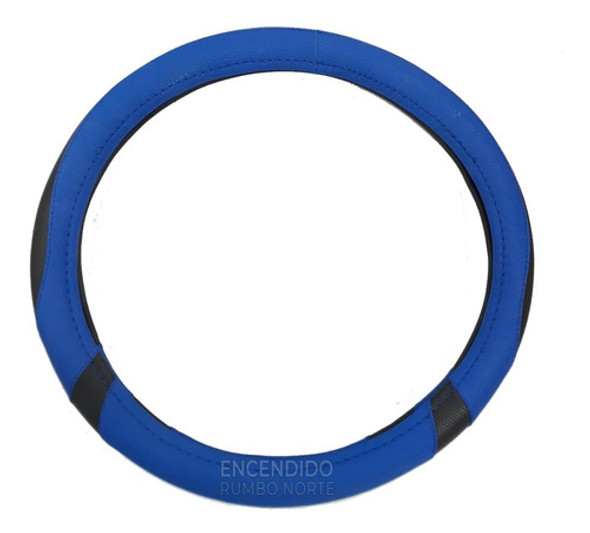 Funda Cubre Volante 38 Cm Combinado Simil Cuerina Auto 1