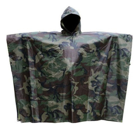 2in1 Capa De Lluvia Sudadera Con Capucha Impermeable Poncho 1
