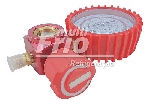 Manifold 1 Via Manômetro De Alta P/ Gás R410a, R407c, R134a 1