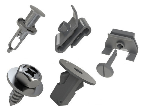 Kit Clip Guardaplast Toyota Sw4 2005 A 2008 Delantero 0