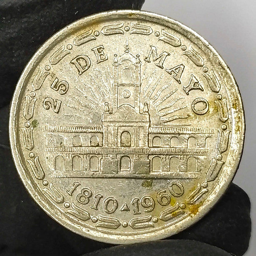Argentina 1 Peso 1960 Antigua Moneda De Colección 0