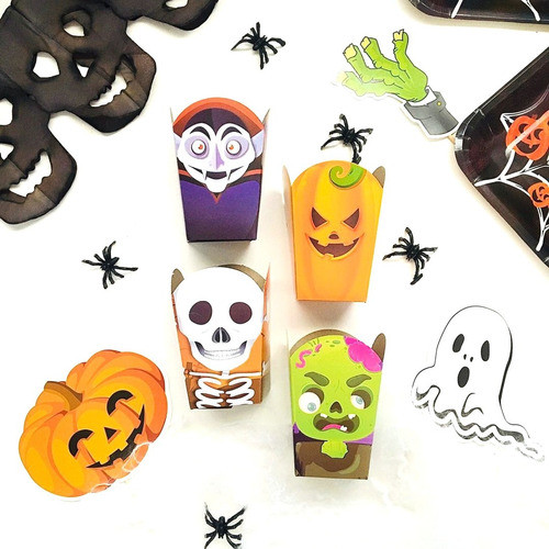 Cajitas Pochocleras Halloween X 8u. - 5 Soles 1
