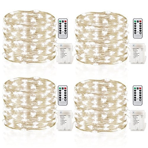 Gdealer 4 Pack Fairy Lights Fairy String Lights Operado Con 0