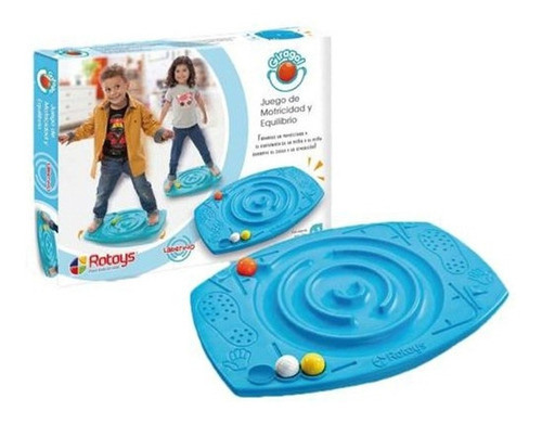 Juego De Equilibrio Y Motricidad Giragol Laberinto De Rotoys 0