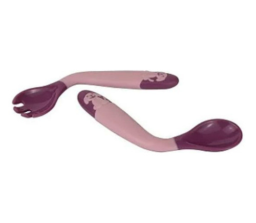 Talheres Articulaveis Colors Rosa - Clingo 1