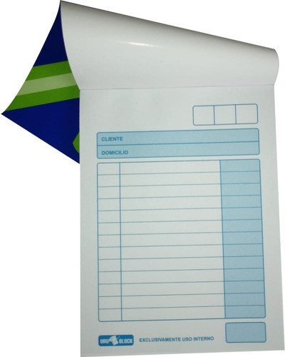 20 Blocks De Nota De Pedido - Excelente Calidad 0
