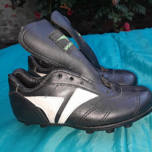 Antiguos Botines Sporlandia De Niño Talle 28 Vintage!!! 1