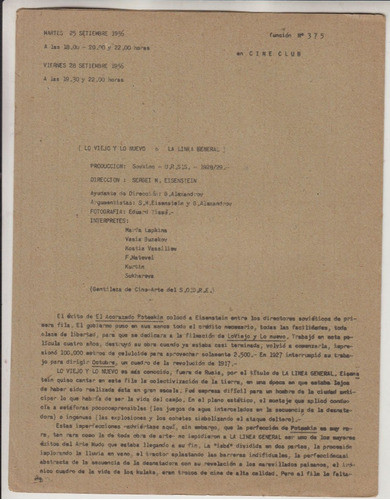 Cine Club 1956 Arte Antonio Pezzino Taller Torres Garcia 1