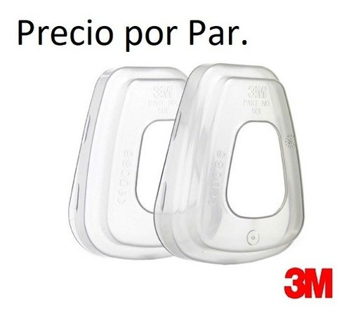 Retenedor 3m 501 (por Par) Para Filtros Y Prefiltros 3m 5n11 1