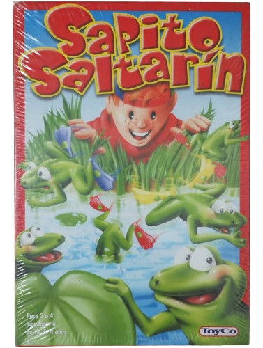 Sapito Saltarín Juego De Mesa Original Toyco 0