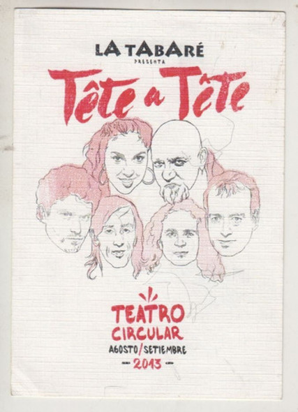 2013 Rock Flyer De La Tabare Conciertos En Teatro Circular 0