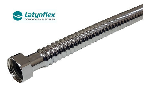 2 Flexibles De Cobre Cromado Para Agua De 3/4 X 40cm 1