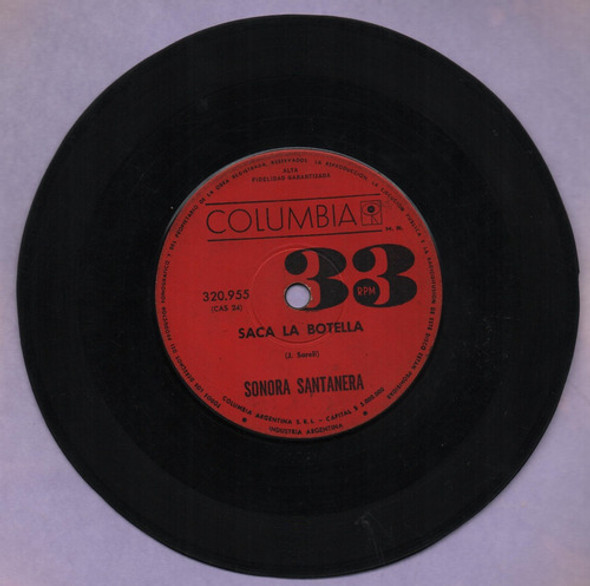 Vinilo Simple De La Sonora Santanera - Saca La Botella 1