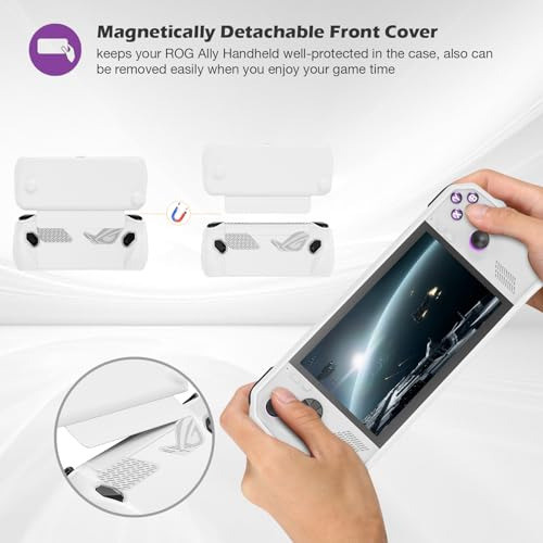 Funda Protectora Para Asus Rog Ally Procase Blanco 1
