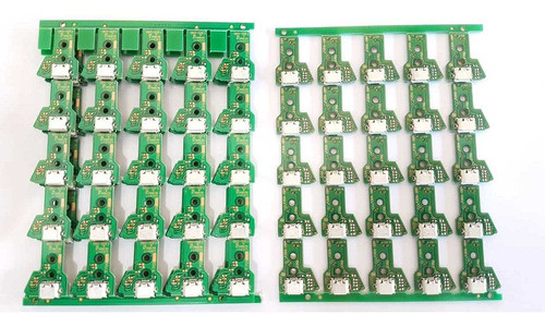 5x Placa Carga Entrada Conector Usb Controle Ps4 Cabo Flat 1