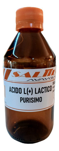 Ácido L(+) Lactico Purisimo X 250 Ml - Salttech 0