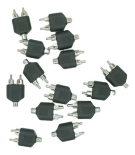 10 Peças Adaptador Duplicador Entrada De Audio 0