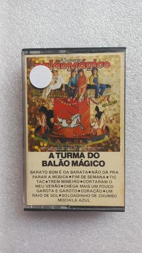 Fita K7 Cassete A Turma Do Balão Mágico 1985 (zerada) 0