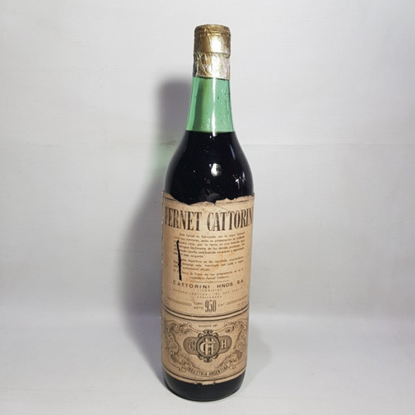 Antigua Botella Fernet Cattorini Llena Mag 61070 0 Antigua Botella Fernet Cattorini Llena Mag 61070 0