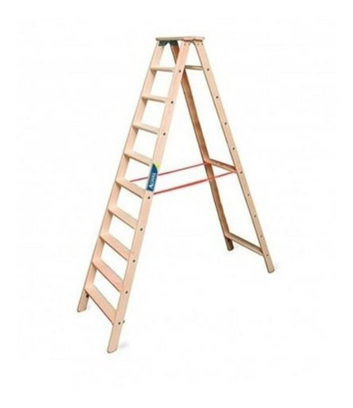 Escalera Familiar Madera 10 Escalones - Ynter Industrial 0 Escalera Familiar Madera 10 Escalones - Ynter Industrial 0