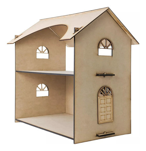 Casita Muñecas Juego Niños  Para Pintar  Y Armar Proyectarte 0