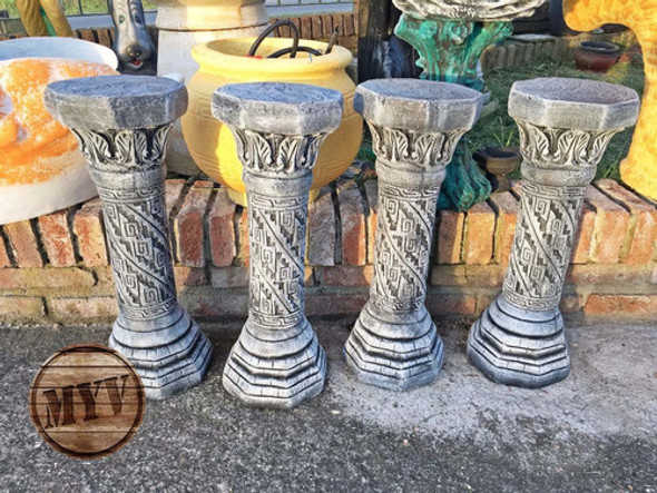 Pilar De Hormigón Para Decoración Mesas 0