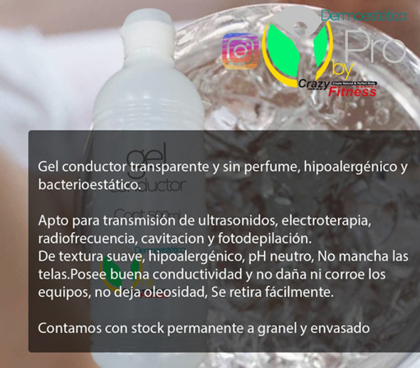 Gel Neutro 500 Electro Estimuladores Equipos Estetica Crazy 1
