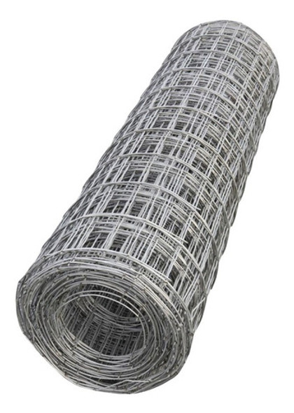 Malla Soldada Galvanizada Alambre Tejido 19x19x1,60mm X Mt 1