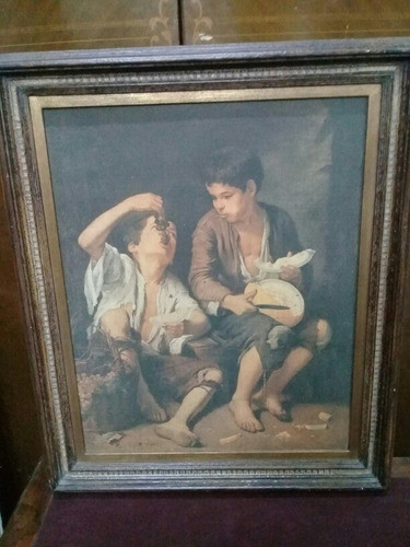 Oleografía Sobre Tela De Bartolomé Esteban Murillo 1