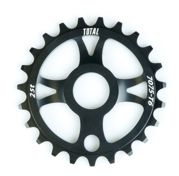 Plato Total Bmx Rotary 25t Negro- Linea Pro Aluminio 0