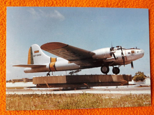 Postal De Aviación Base Aerea De Recife Brasil Avión B 17 0