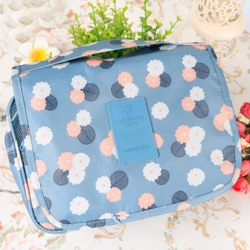 Aseo Portátil Impermeable Bolsa Mujeres Cosméticos Organizad 0