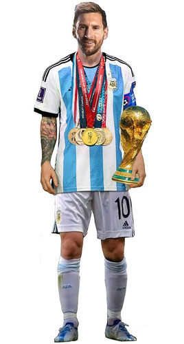 La Mejor Gigantografia De Messi Con La Del Mundo Qatar 0