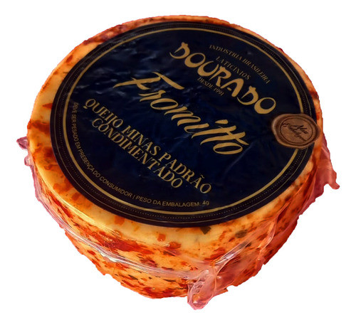 Queijo Minas Padrão Condimentado - Peça 500g. 0