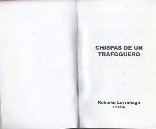 Melo Roberto Larrañaga Chispas Trasfoguero Poesia Gauchesca 1