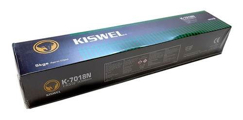 Electrodo Kiswell 7018 2.6 Mm Caja X 5 Kgs 0