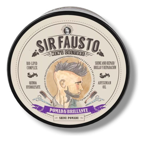 Sir Fausto Pomada Brillante X 200gr Barber Shop Masaromas 1