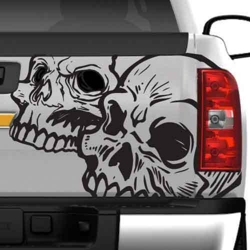 Calco Grafica Calaveras Porton Camionetas 1