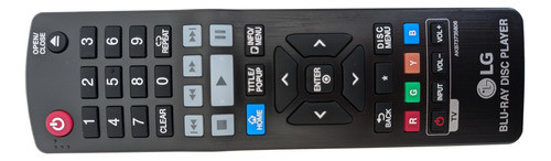 Controle Blu-ray LG Akb73735806 Modelo Bp630 Preto Original 1