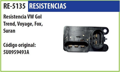Resistencia Vw Gol 0