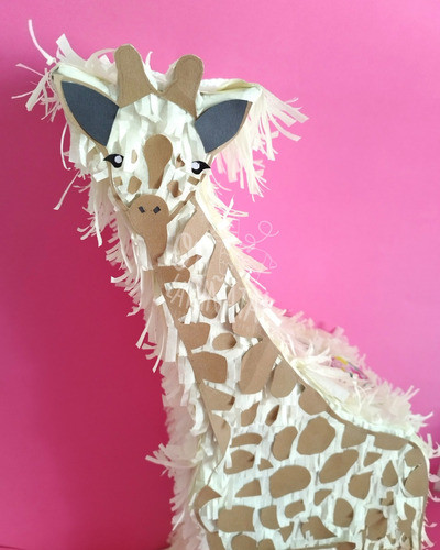 Piñata Jirafa Selva Safari Jungla 1
