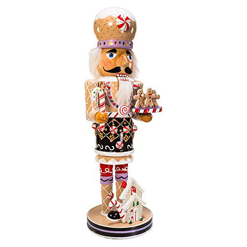 Adorno Navideño Cascanueces Madera Polirresina 40,64 Cm 0