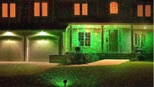 Proyector Laser Outdoor Light Puntitos Con Estaca Y Pie 0