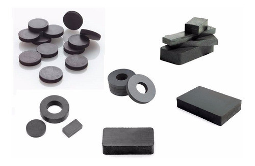 Kit X 2 Imanes Cerámico Imán Potencia 40-18x7mm Kaczur 1