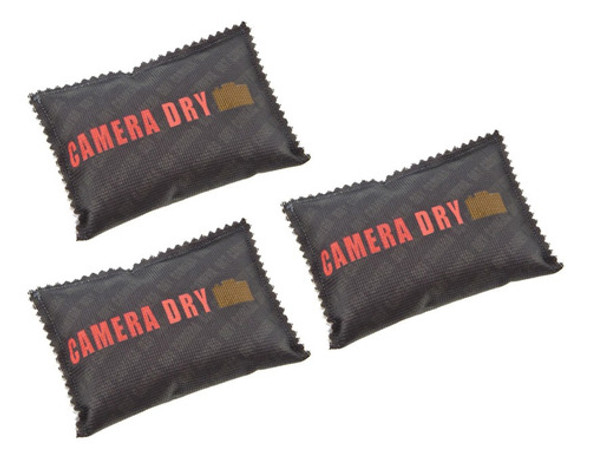 Saquinho Sílica Gel Desumidificador 3 X 130g Reutilizável 0