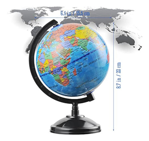 Globo Mundial Educativo Para El Aprendizaje De Los 1